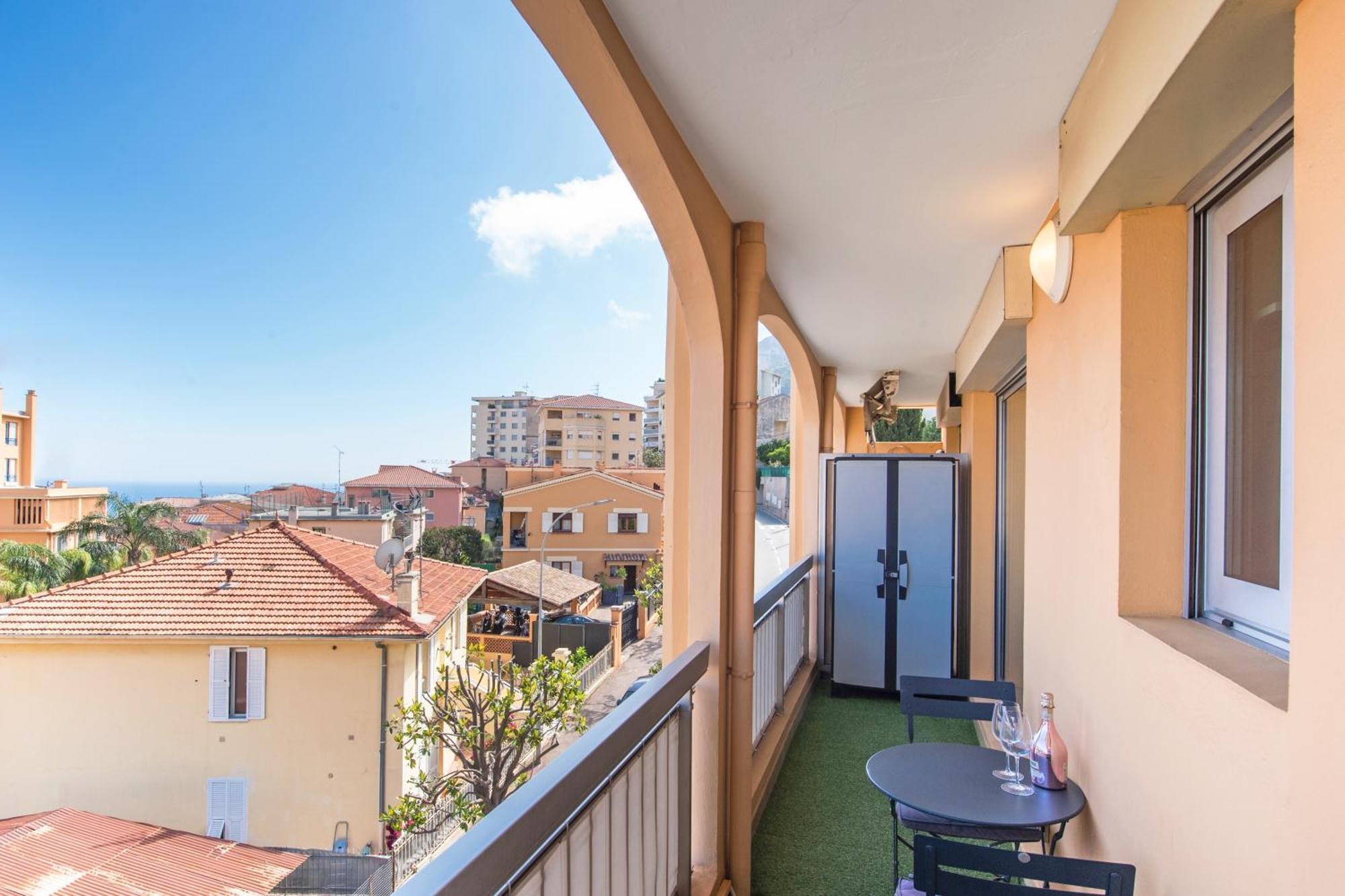 Monaco A Pied - Spacieux Appartement - Balcon - Ca Beausoleil Luaran gambar